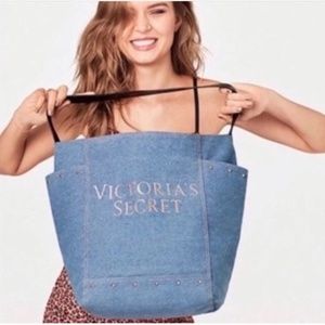 Victoria’s Secret Denim Tote - New With Tags